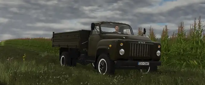 Trucks Gaz 53 Farming Simulator mod