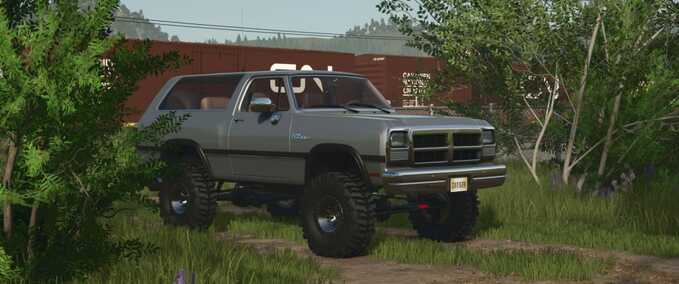 Cars 1992 Dodge RamCharger Farming Simulator mod