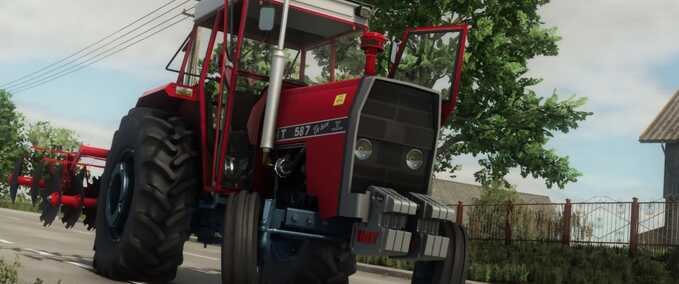 Tractors IMT 577 DeLuxe & Old Farming Simulator mod