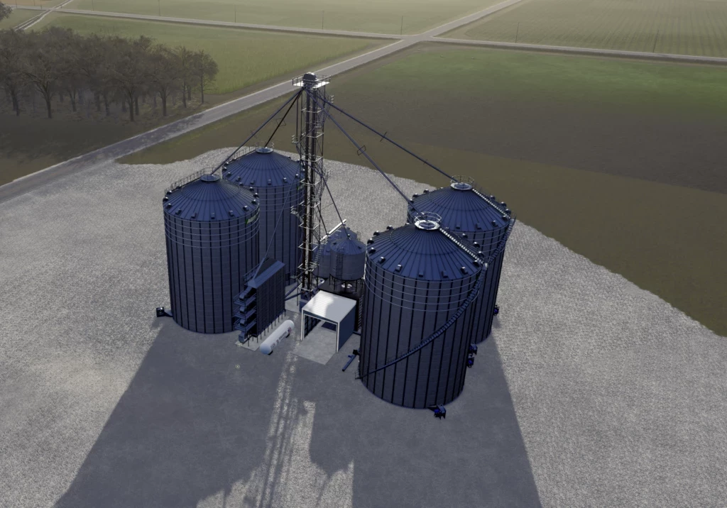 AGI 4 Bin Site Corn Dryer - Thumbnail 1