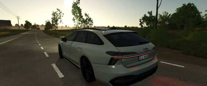 Cars Audi A6 Avant Farming Simulator mod
