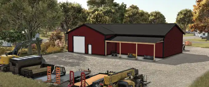 Gebäude 50x80 Laden Landwirtschafts Simulator mod