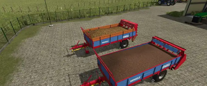 manure spreader Mengele ES 300V Manure Spreader Farming Simulator mod