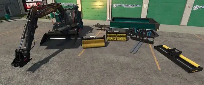 Exevators Volvo EWR 150E Farming Simulator mod