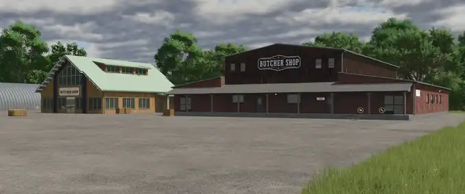 Verkaufstellen Metzgereien Landwirtschafts Simulator mod