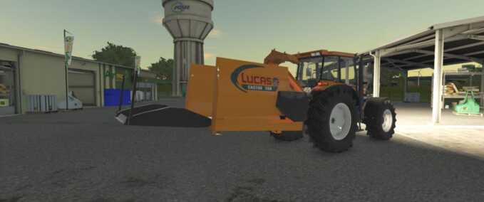 Other trailers Lucas Castor 20R Straw Blower Farming Simulator mod