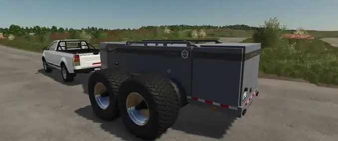 Anhänger Thunder FST990 Bearbeitung Landwirtschafts Simulator mod