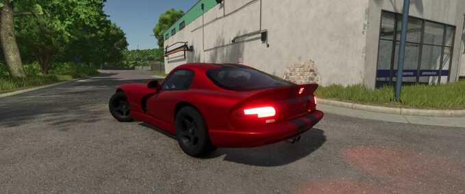 Cars Dodge Viper GTS 1996 Farming Simulator mod