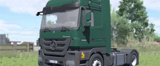Trucks Mercedes Actros MP3 Farming Simulator mod