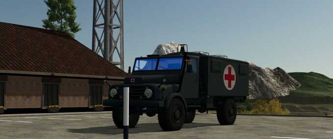 Vehicles Opel Kfz.305 Blitz Ambulance 4x4 Farming Simulator mod