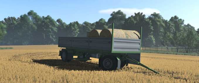Ballentransport RABA 571 Ballenanhänger Landwirtschafts Simulator mod