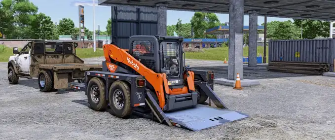 JLG 1014 Absenkbarer Anhänger Mod Image