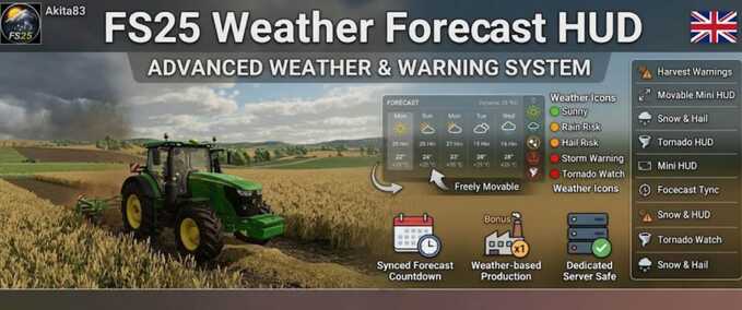Weather Forecast HUD Mod Image