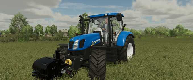 New Holland New Holland T6 Tier4a 6 Cylinder Farming Simulator mod