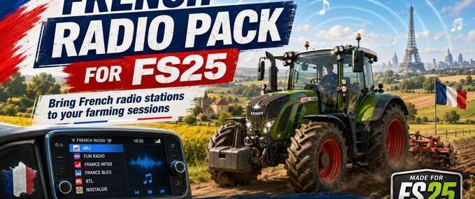 Addons Französische Radiosender Landwirtschafts Simulator mod