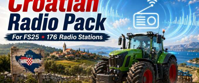 Addons Kroatische Radiosender Landwirtschafts Simulator mod