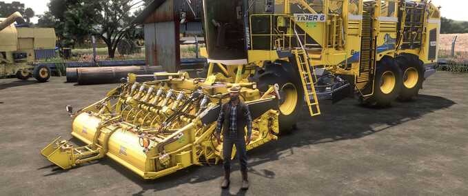 Other manufactors Ropa Tiger 6S Multifruit Farming Simulator mod