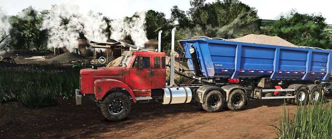Trucks Scania L111 (JACARÉ) Farming Simulator mod