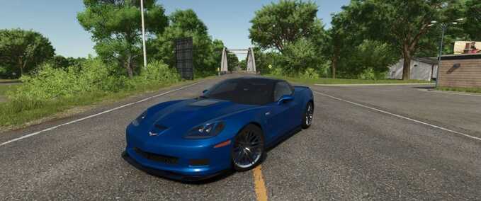 Cars Corvette C6 ZR1 Farming Simulator mod