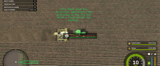 Scripts Toggle Fertilizer On/Off Farming Simulator mod