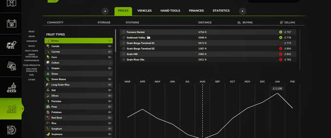 Scripts Price Menu Filters Farming Simulator mod