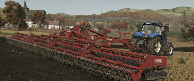 Disc Harrows Quivogne Diskator 12 Farming Simulator mod