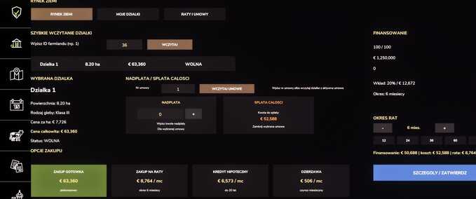 Addons Agro-Financial Center Farming Simulator mod