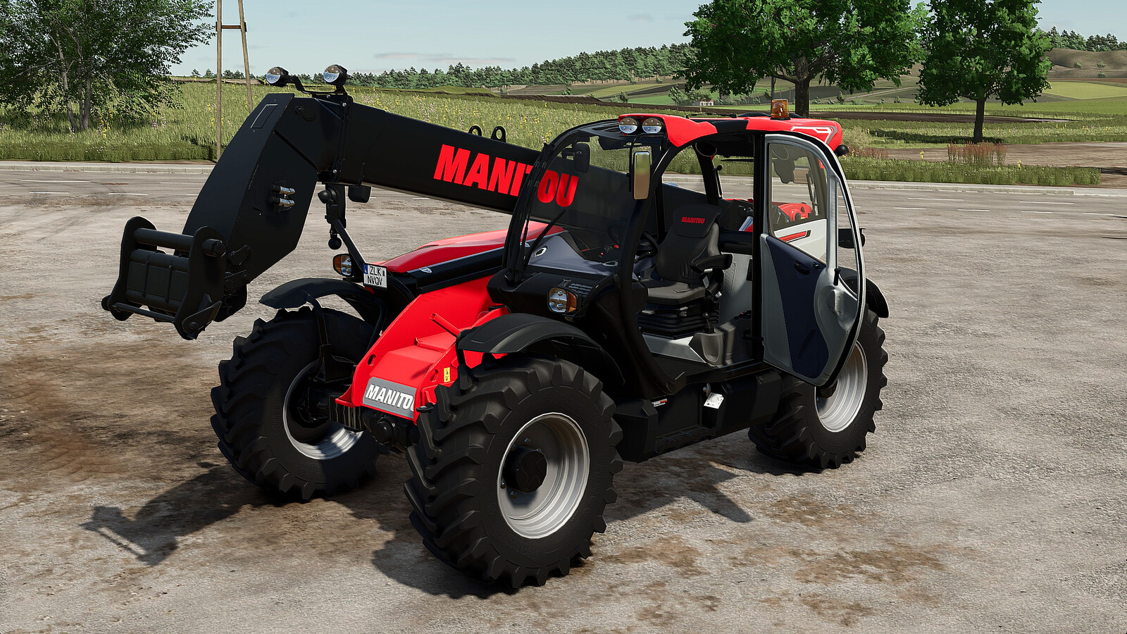 Manitou MLT-840-145 PS+ Telehandler - Thumbnail 1
