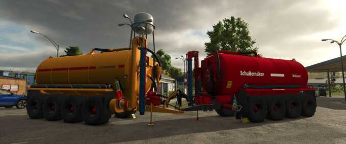 Liquid Manure Schuitemaker / Veenhuis Transport Tanks Farming Simulator mod