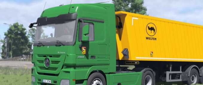 Trucks Mercedes Actros MP3 Farming Simulator mod