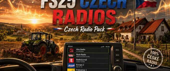 Scripts Czech Radio Stations Farming Simulator mod