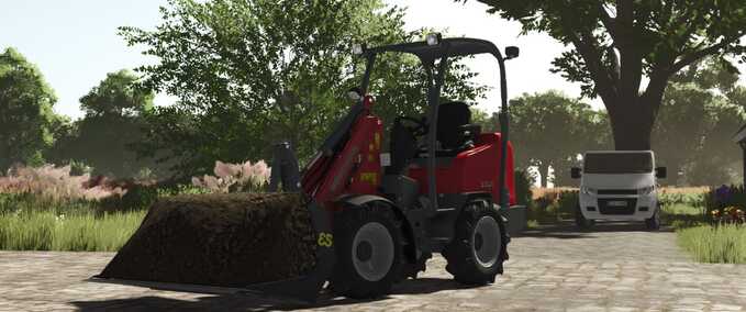 Sonstige Anbaugeräte Eurosteel Behälter für Minilader Landwirtschafts Simulator mod