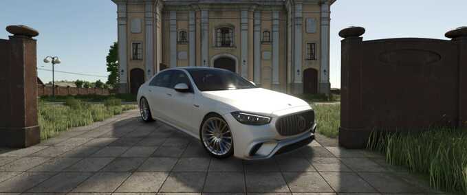 Cars Mercedes Benz S63 AMG Farming Simulator mod