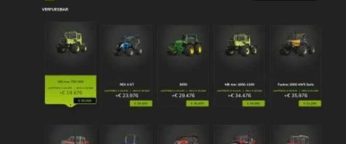 Gameplay Vehicle Trade-In System Farming Simulator mod