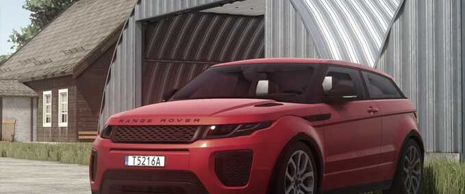 Cars Range Rover Evoque Coupe Farming Simulator mod