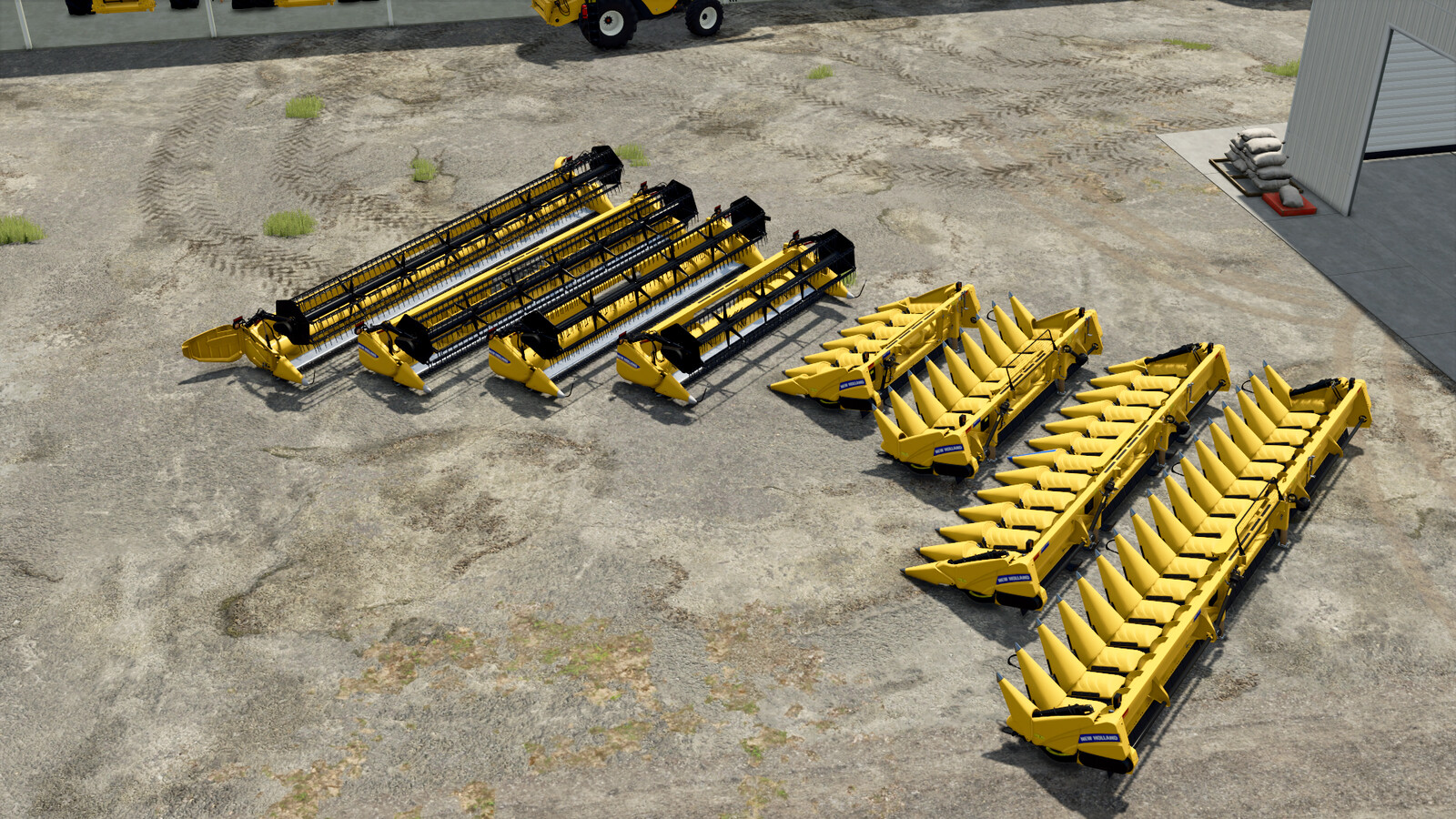 New Holland 740CF Flex Headers - Thumbnail 1