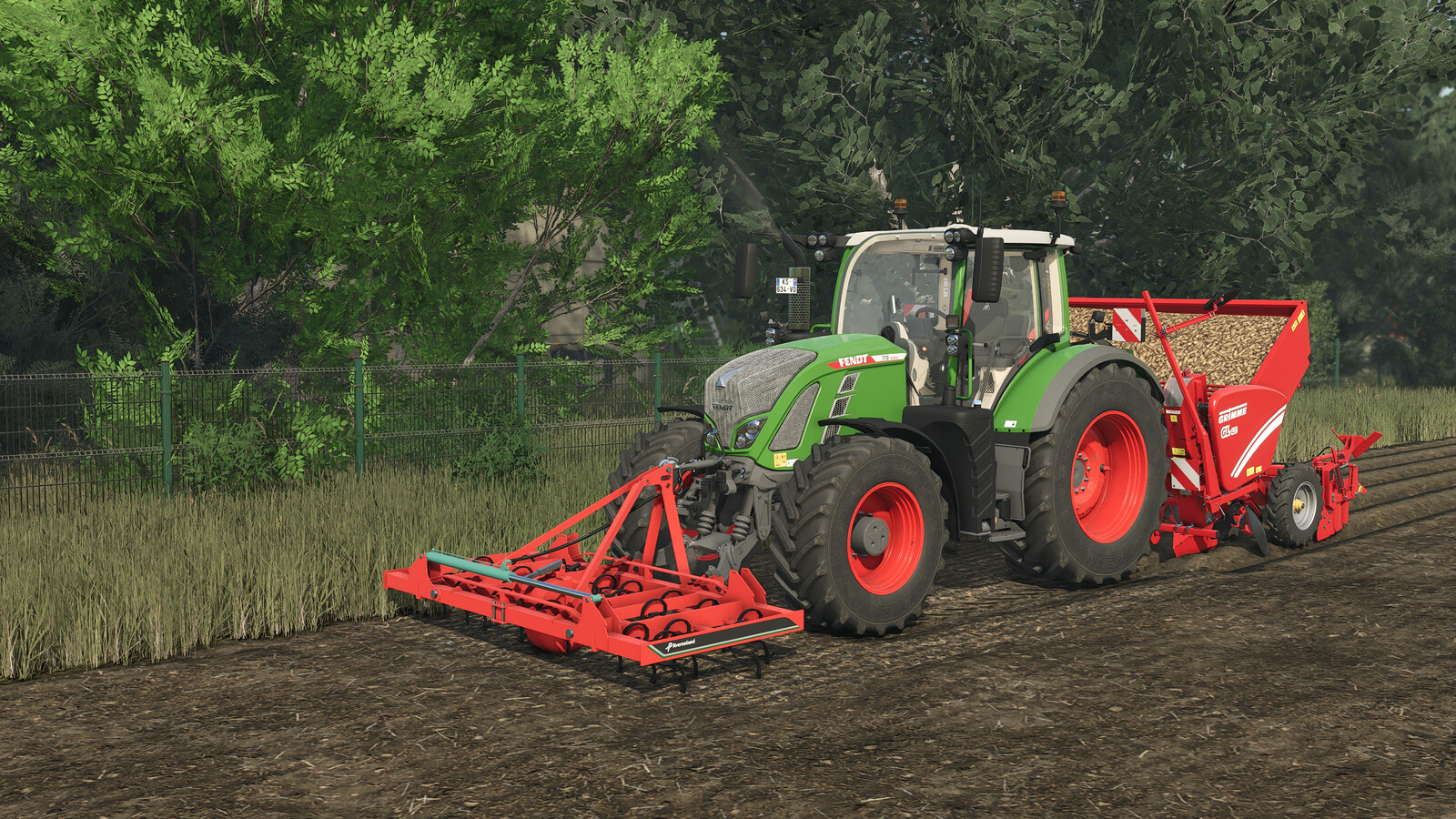 Kverneland TLD Front Cultivator - Thumbnail 1
