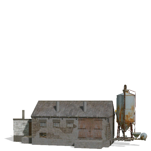 Little Old Henhouse with Silo - Thumbnail 1