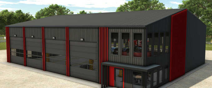 LKW-Werkstatt Mod Image