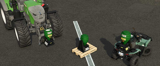 Dünger & Spritzen Lizard Typ 24 Streuer Landwirtschafts Simulator mod