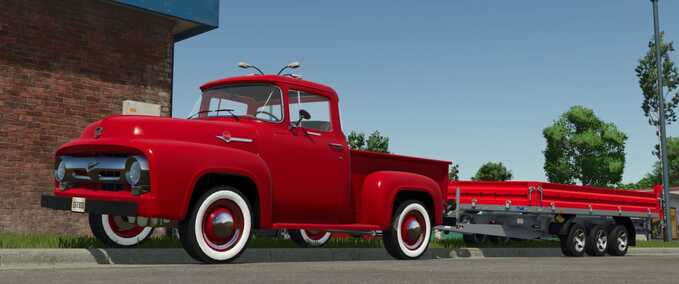 PKWs F-100 Pickup 1956 Landwirtschafts Simulator mod