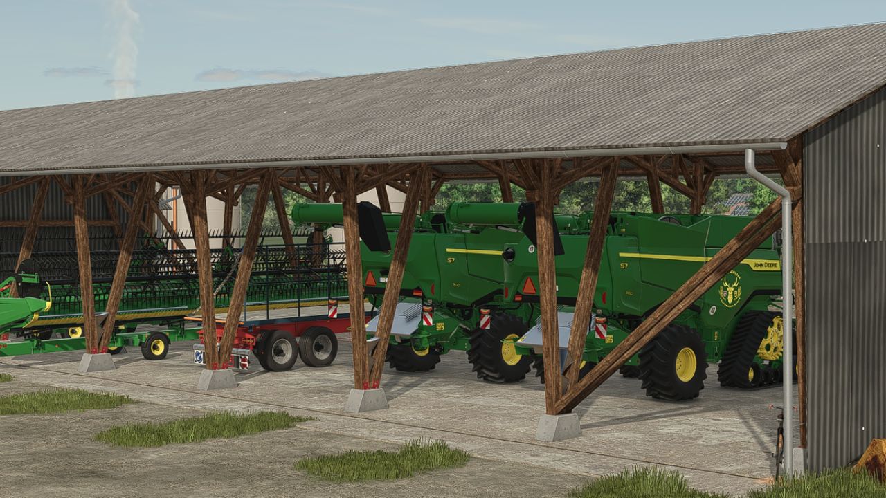 Trailing Roof - Vehicle Shelter - Thumbnail 1