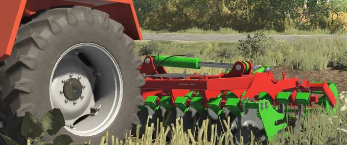 Disc Harrows AgroMasz FoxXL Harrow Farming Simulator mod