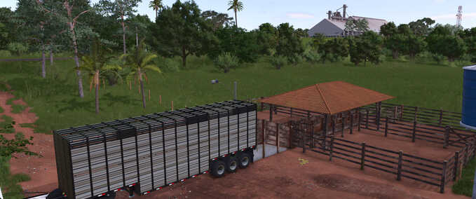 Viehtransportanhänger Mod Image