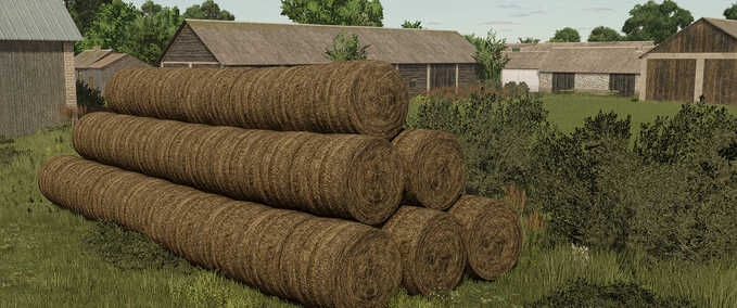Other trailers Old Bale Farming Simulator mod
