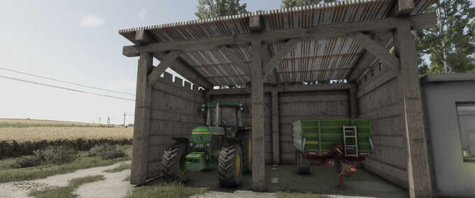 Sheds New Wooden Shed Farming Simulator mod
