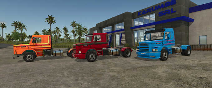 Trucks Scania T11X Farming Simulator mod