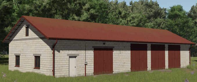 Buildings Machinery Garage Farming Simulator mod