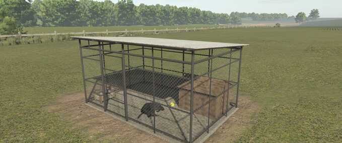Tierställe Hundespielgehege Landwirtschafts Simulator mod