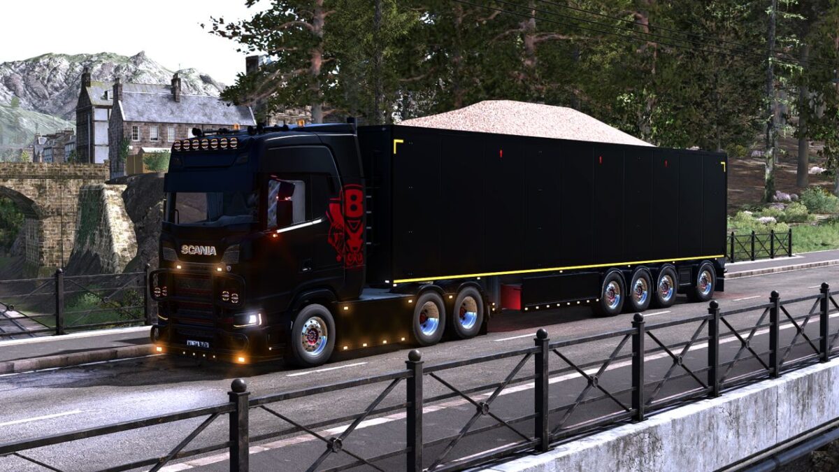 Stas Walking Floor Trailer - Thumbnail 1
